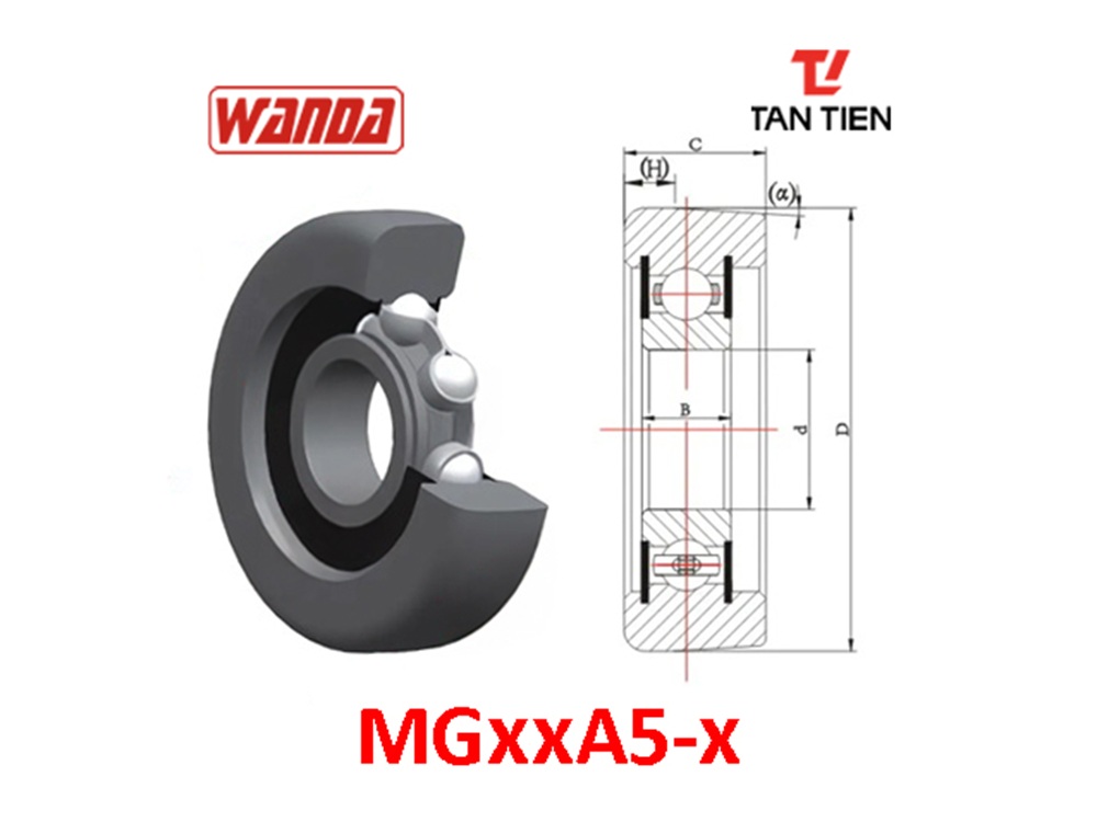 Vòng Bi WANDA MGxxA5‑x